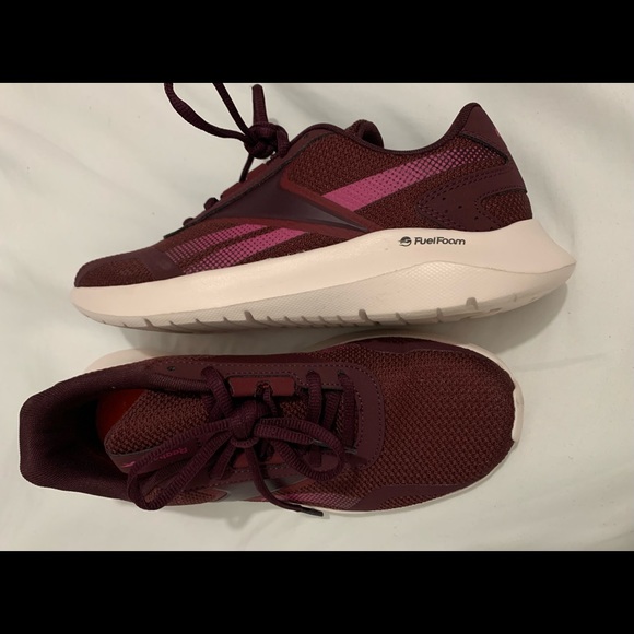 Reebok Burgundy Sneakers Size 8 - Picture 7 of 7